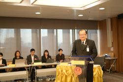 นายณัฏฐกฤษฎ์ วงศ์เจริญ รองเลขาธิการสภาผู้แทนราษฎร กล่าวเปิดงาน
