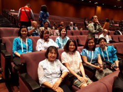 ผู้เข้าร่วมประชุมจากรัฐสภาไทยในพิธีเปิดการประชุม