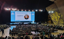 บรรยากาศการปิดประชุมสหพันธ์ระหว่างประเทศว่าด้วยสมาคมและสถาบันห้องสมุด และส่วนห้องสมุดและการบริการวิจัยสำหรับรัฐสภา