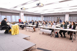 บรรยากาศระหว่างการพิธีกล่าวเปิดโครงการ