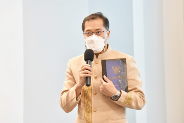 นายวีระศักดิ์ โควสุรัตน์ สมาชิกวุฒิสภา ปาฐกถาพิเศษ เรื่อง "พลังภาคประชาสังคมกับ Soft Power"