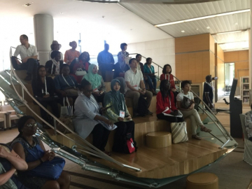 ศึกษาดูงาน Open University Malaysia Library 