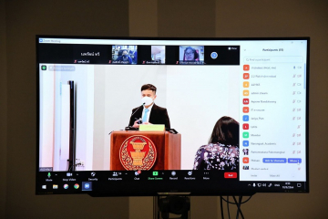 การจัดกิจกรรมผ่านระบบออนไลน์ (Zoom meeting)