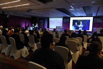 บรรยากาศในงาน "มหกรรมงานวิจัยแห่งชาติ 2565 (Thailand Research Expo 2022)"