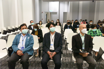 บรรยายกาศผู้เข้าร่วมการเข้าเสวนา เรื่อง การลดก๊าซเรือนกระจกเพื่อคุณภาพสิ่งแวดล้อมที่ยั่งยืน (2)
