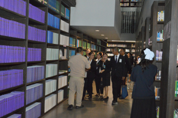 บรรณารักษ์นำชมสถาปัตยกรรมของรัฐสภา